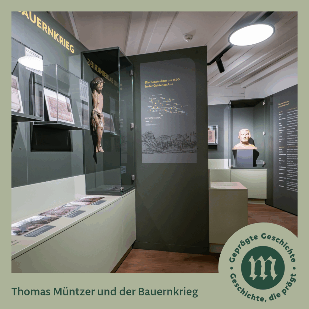 Museum ALTE MÜNZE in Stolberg (Harz) - Thomas Müntzer, Sohn Stolbergs