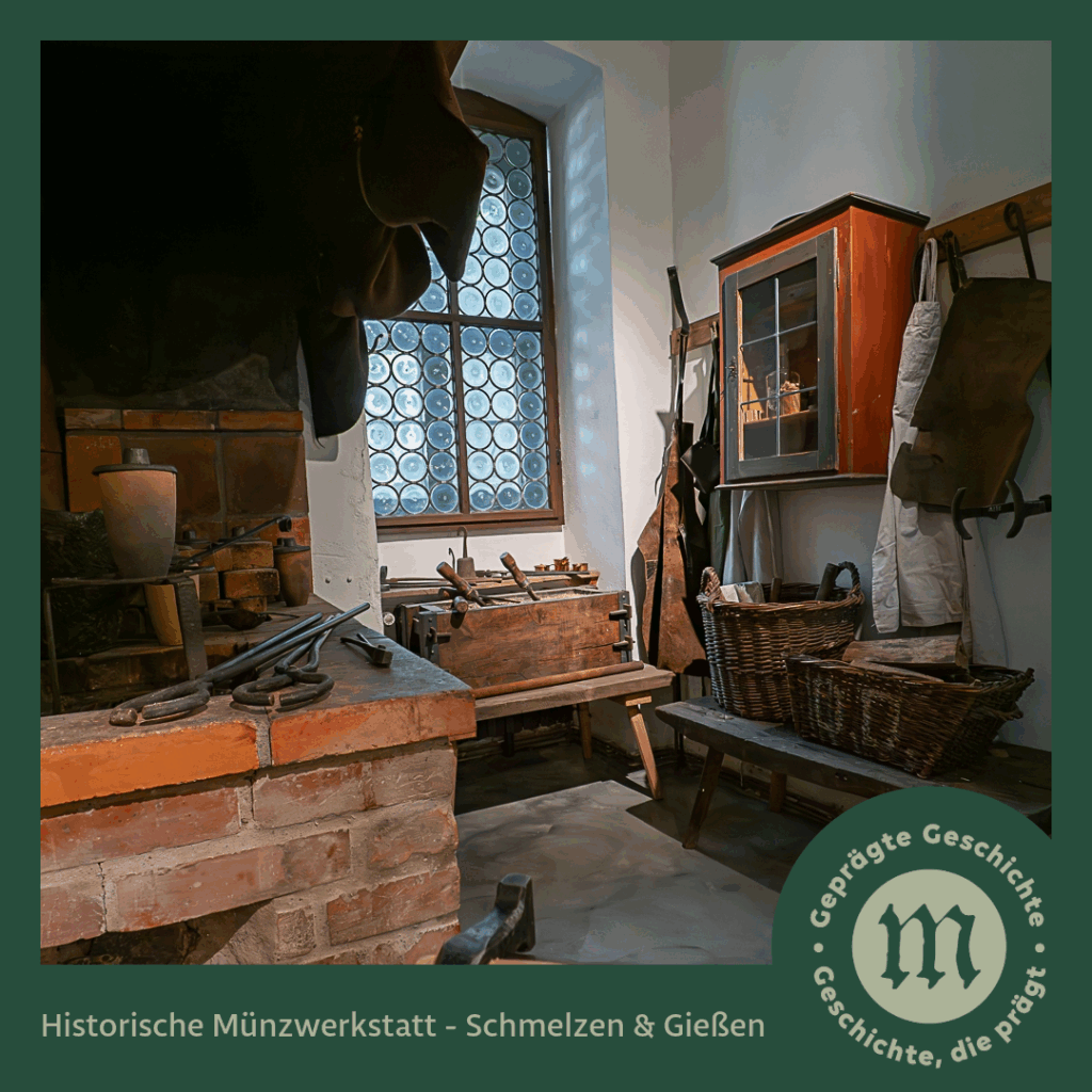 Museum ALTE MÜNZE Stolberg (Harz) - historische Münzwerkstatt: Schmelzofen