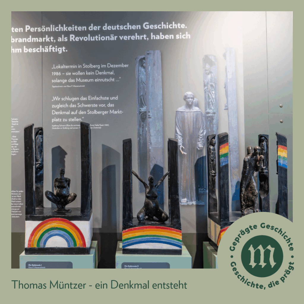 Museum ALTE MÜNZE in Stolberg (Harz) - Entwürfe des Thomas-Müntzer-Denkmals