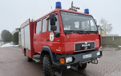 Verkauf eines alten Löschfahrzeugs der Gemeinde Südharz