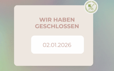 Schließtag der Verwaltung: 02.01.2026