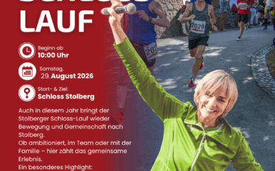 Stolberger Schloss-Lauf 2026: ein Lauftag für die ganze Region
